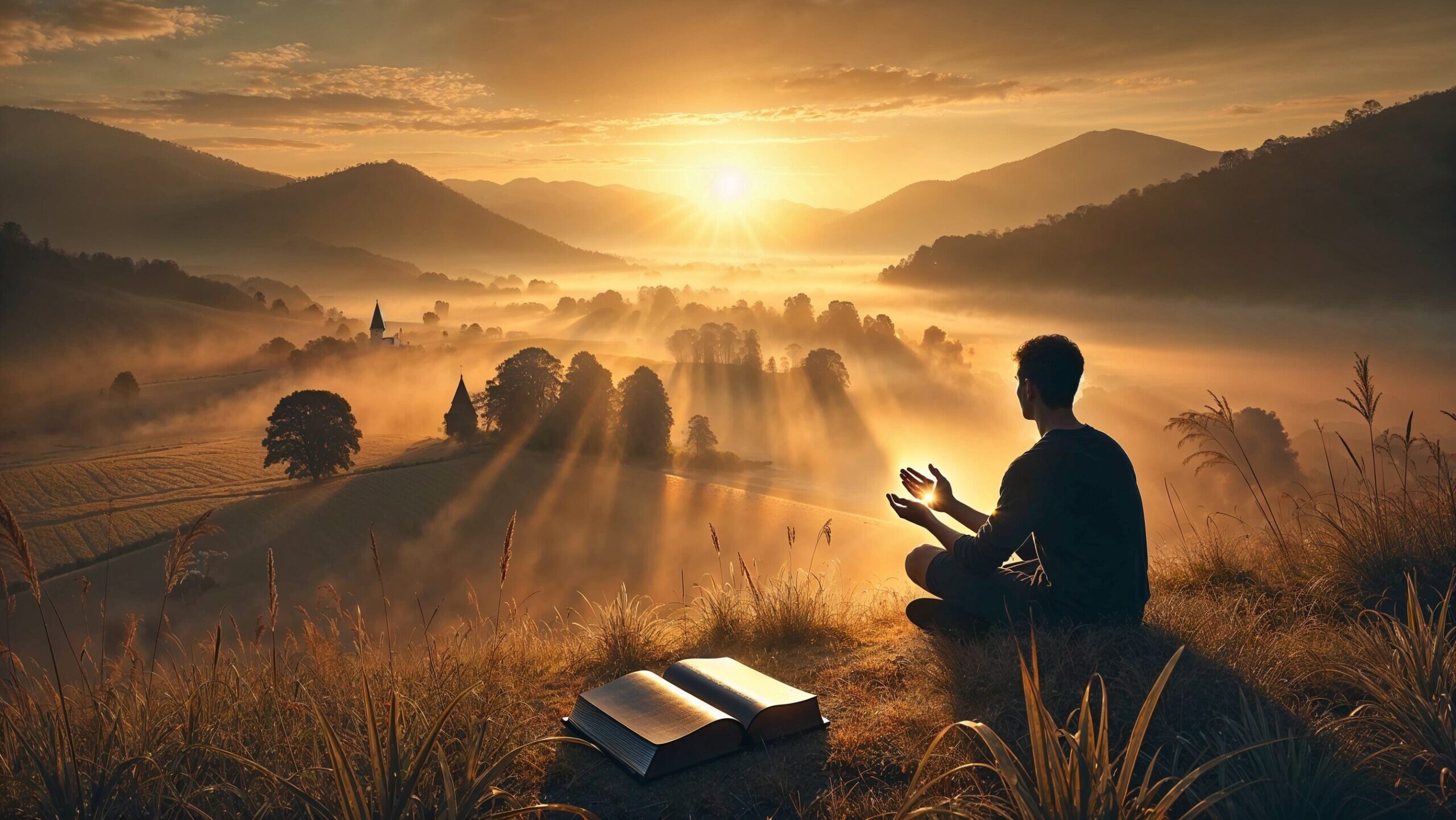 "There are moments when we must remain silent. We just need to let our faith in God speak and act for us"