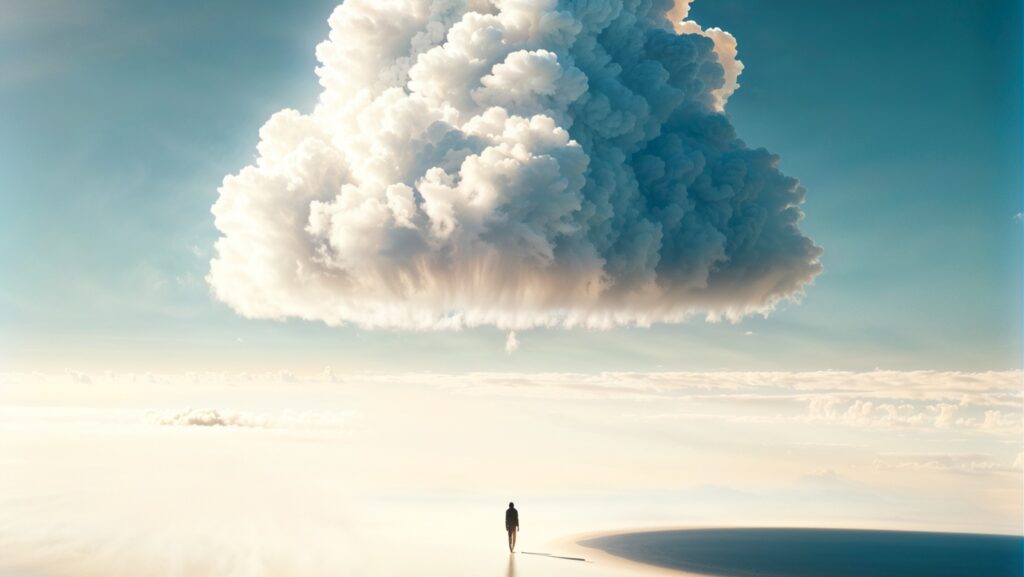 "Only under the cloud of the Spirit do you find protection"