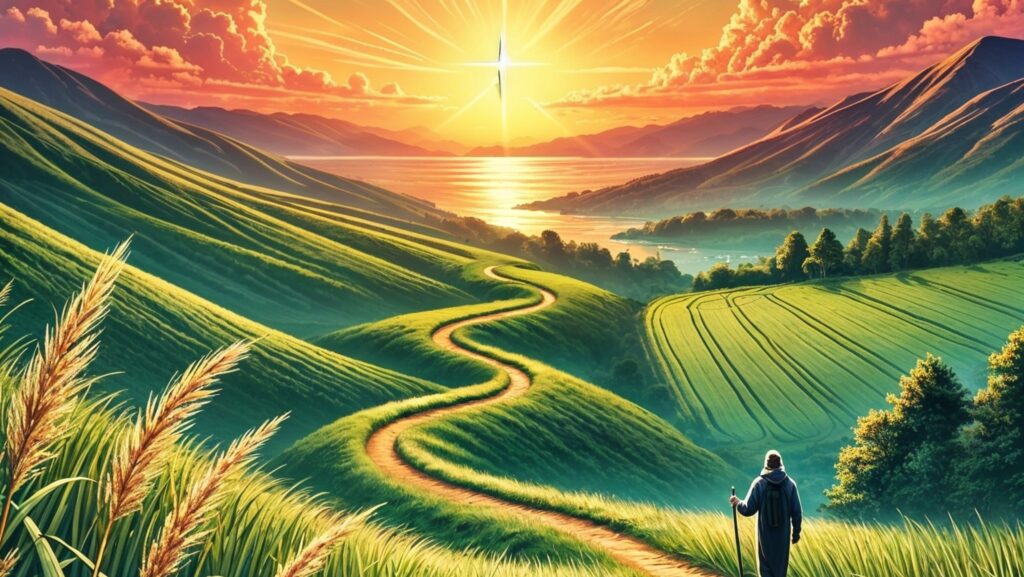 "God never said the journey would be easy, but He said the destination would be worth it"