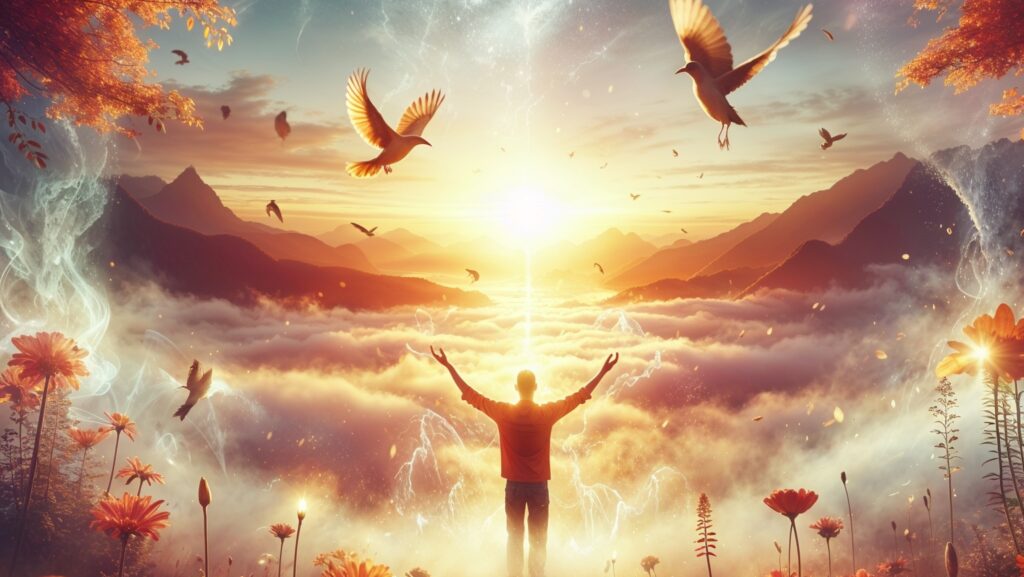 "Prioritize time to live the things from above and enjoy the miracle"