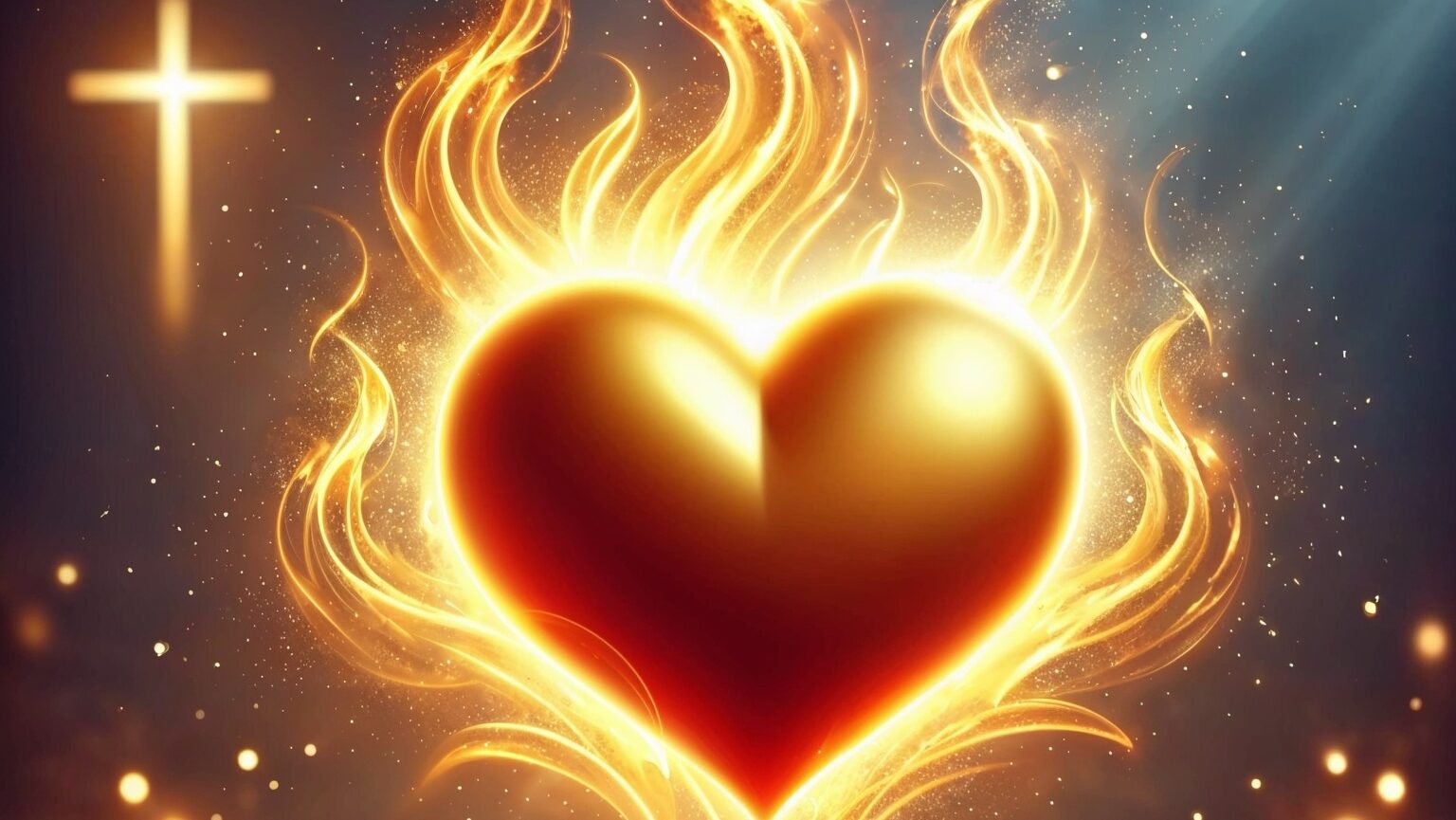 "A happy life is the result of a heart burning with love for Jesus"