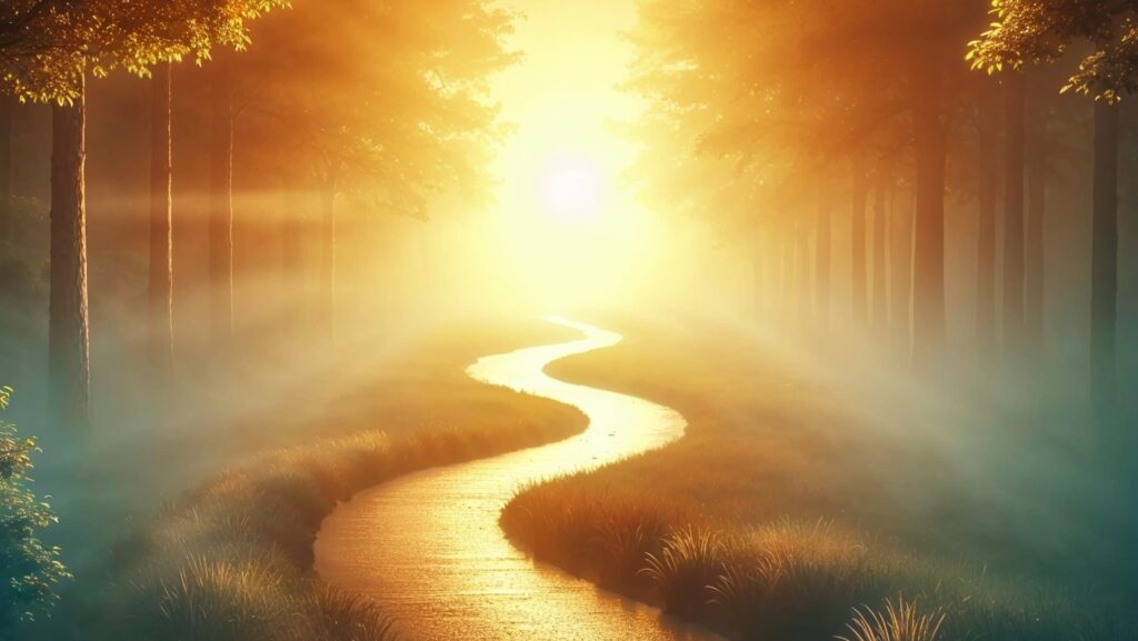 "God doesn't show the whole map. He gives a glimpse of the destination"