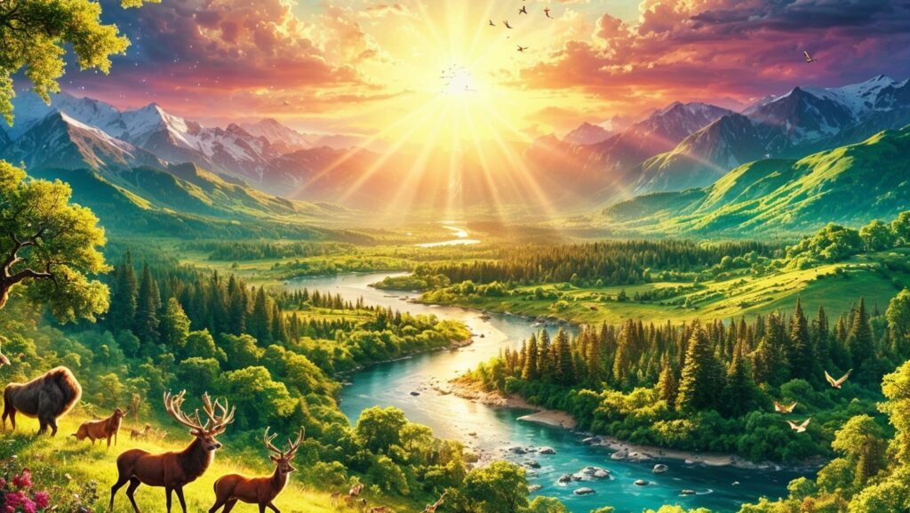 Embracing the Beauty of Creation: A Reflection of God's Love